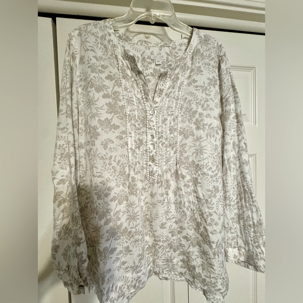 J. Jill linen tunic